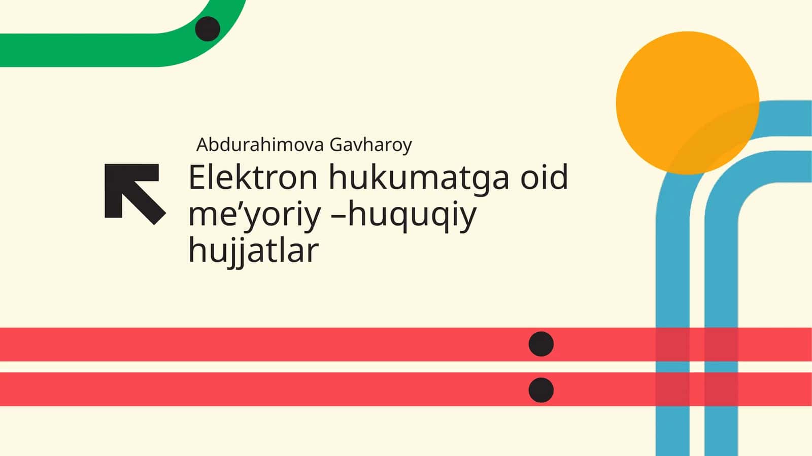 Elektronhukumatga oid me’yoriy – huquqiy hujjatlar 1