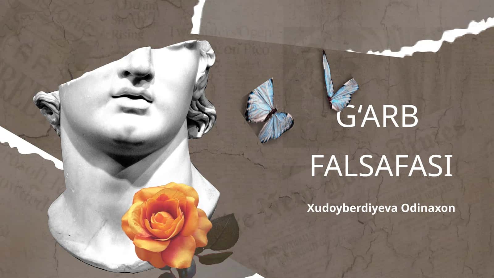 G‘ARB FALSAFASI 1