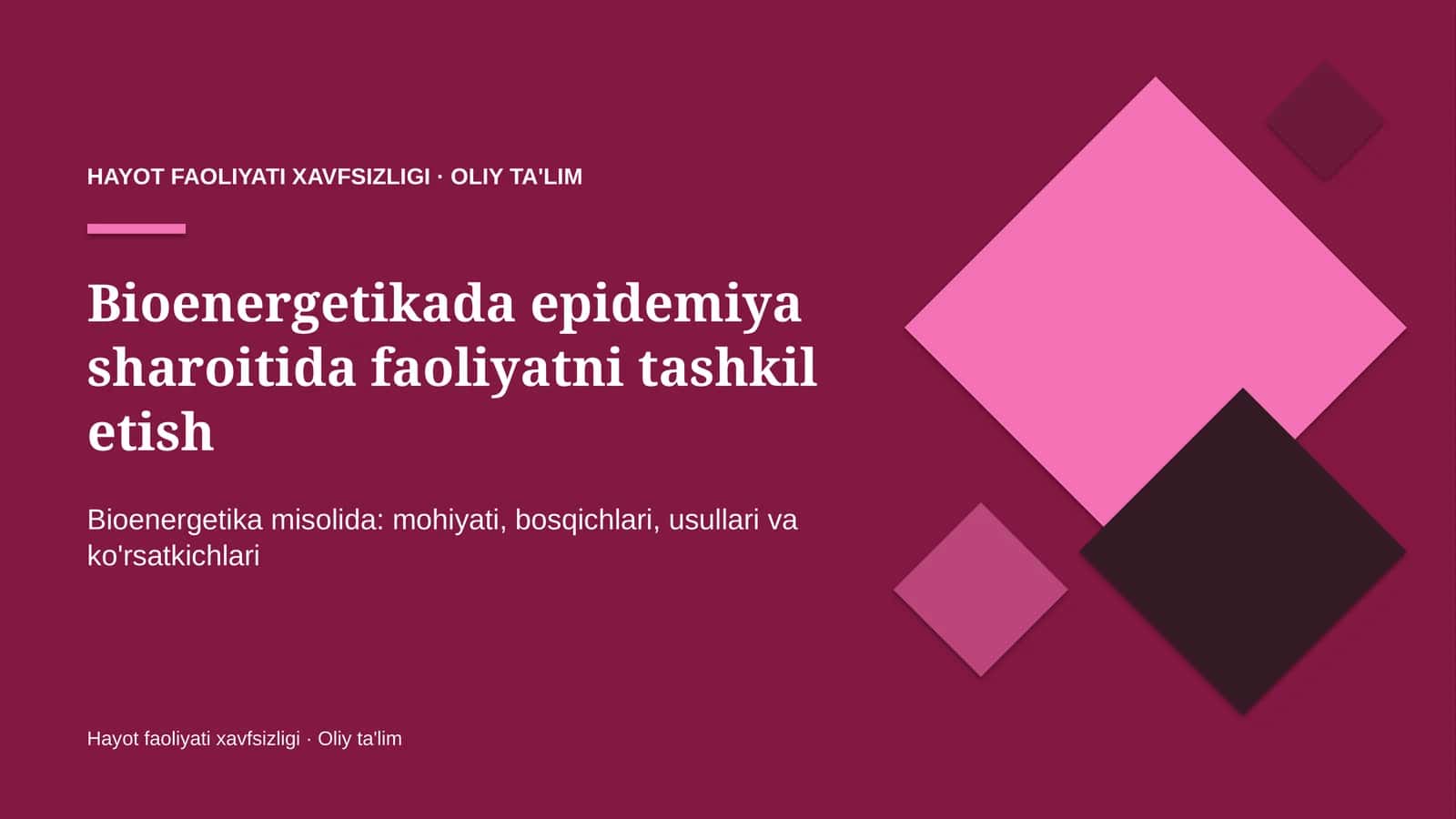 bioenergetikada epidemiya sharoitida faoliyatni tashkil etish 9530 1