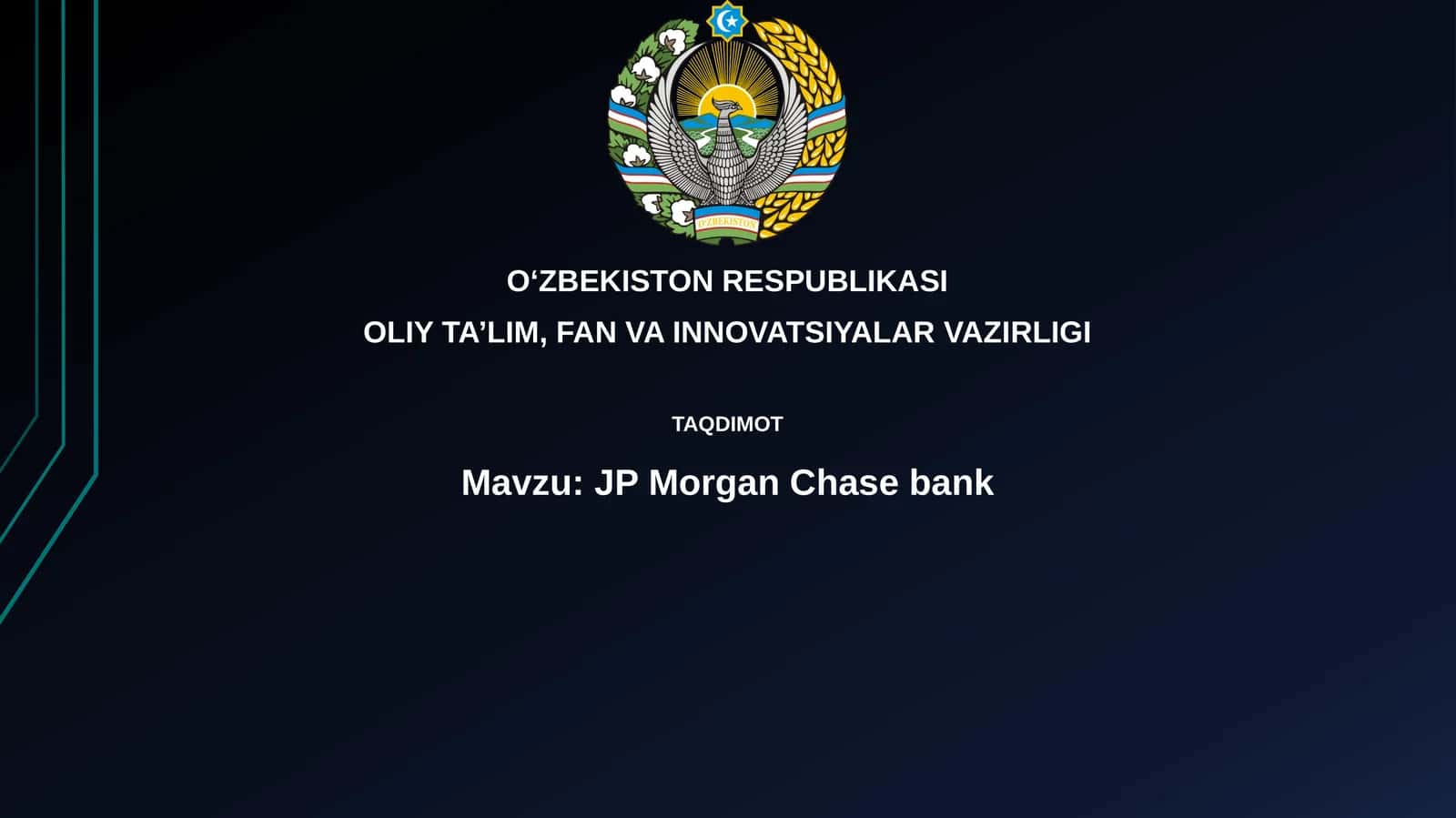 JP Morgan Chase bank 1