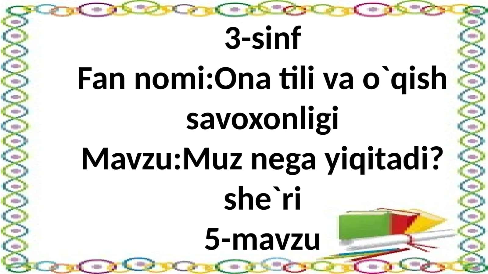 Muz nega yiqitadi? 1