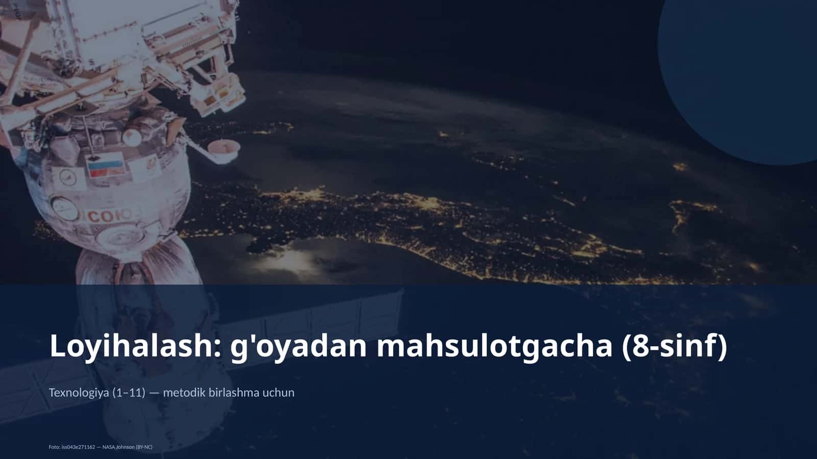 G'oyadan mahsulotgacha (8-sinf) 1