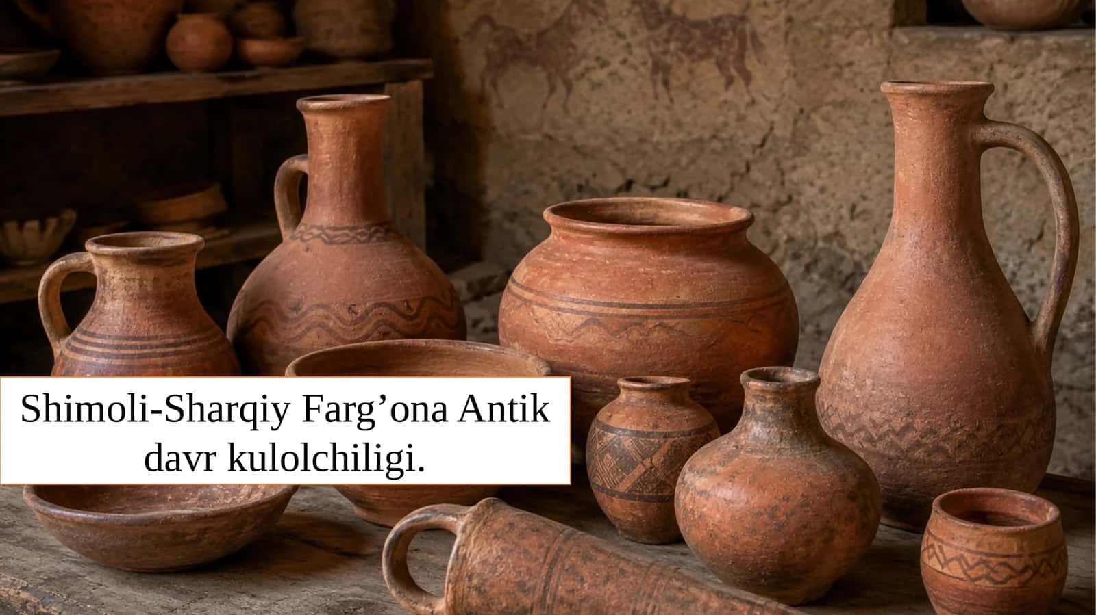 Shimoli-Sharqiy Farg’ona Antik davr kulolchiligi 1
