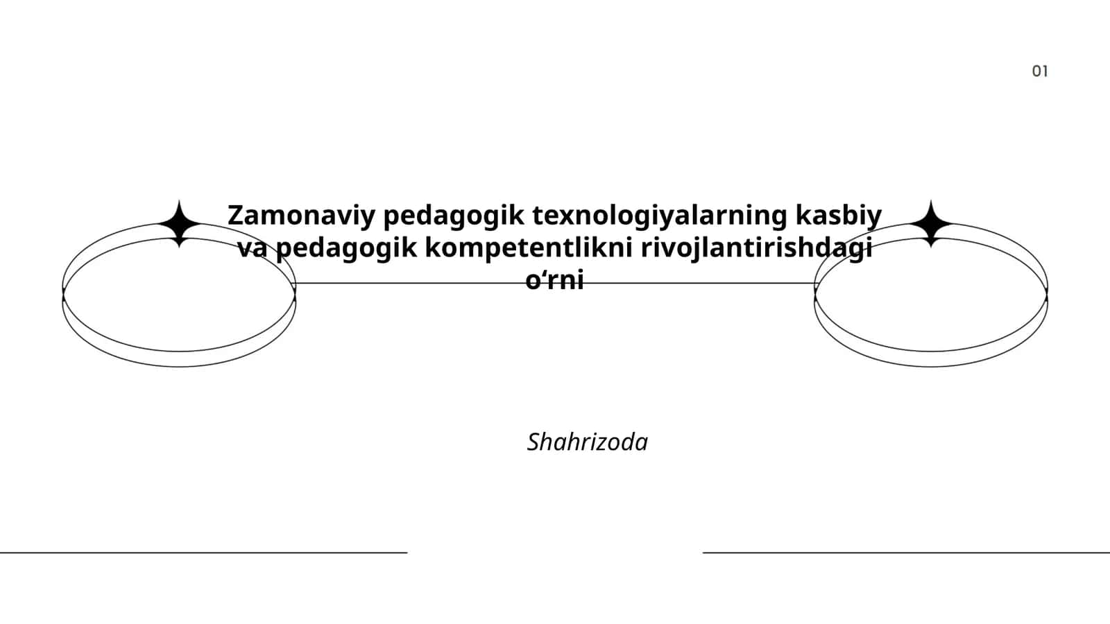 Zamonaviy pedagogik texnologiyalarning kasbiy va pedagogik kompetentlikni rivojlantirishdagi o‘rni Shahrizoda 1