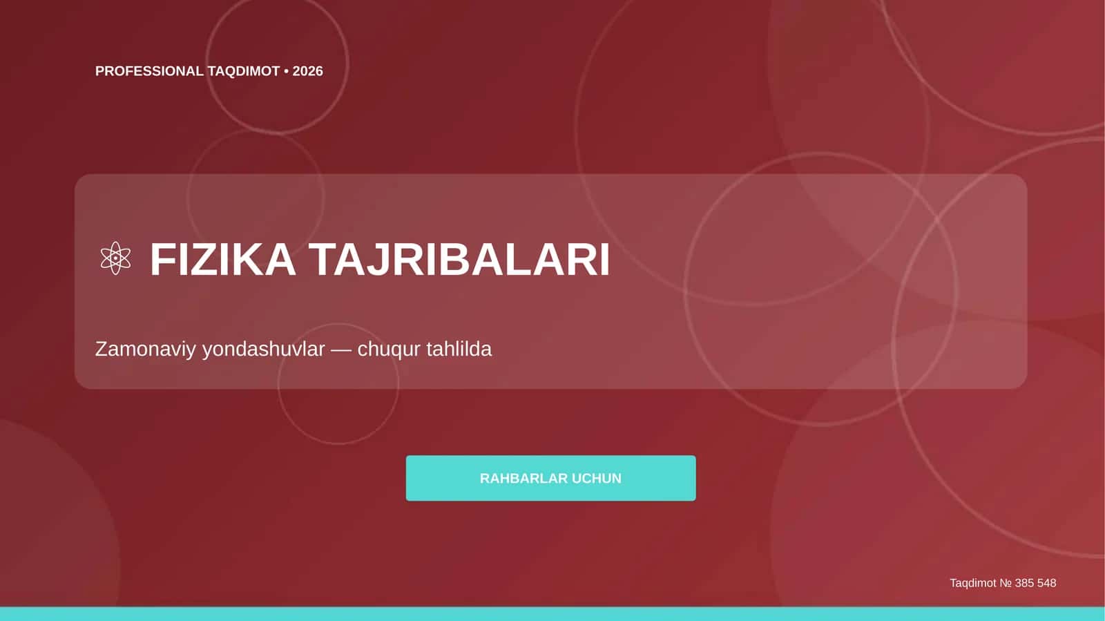 Fizika Tajribalari 1