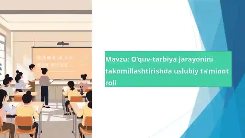 Uslubiy ta'minot