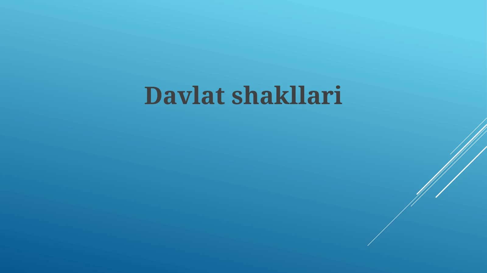 Davlatshakllari 1