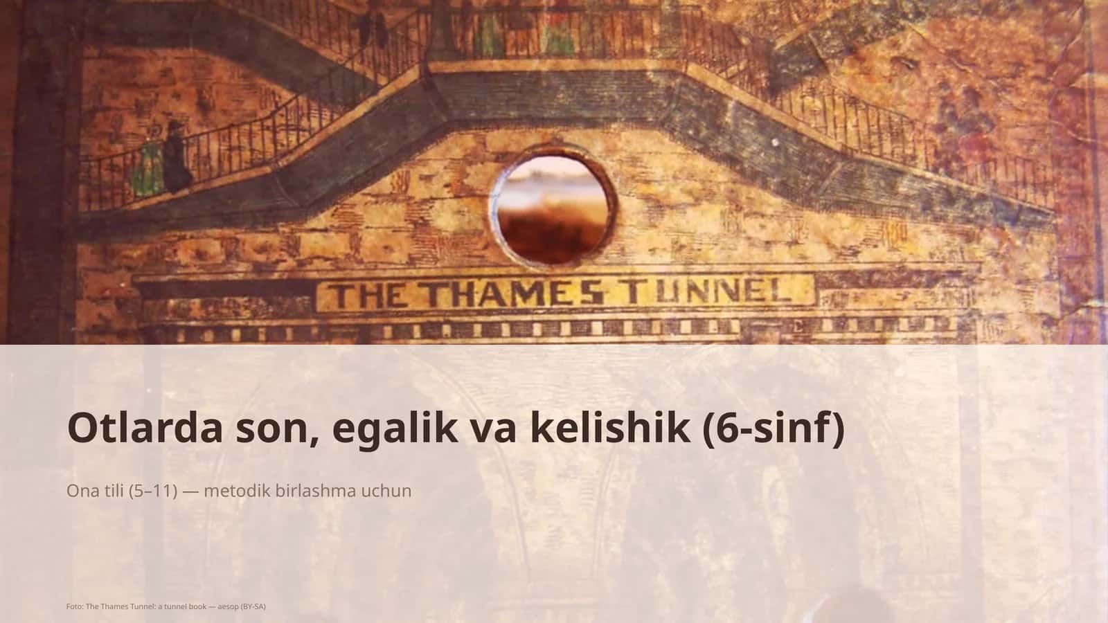 Otlarda son, egalik va kelishik (6-sinf) 1