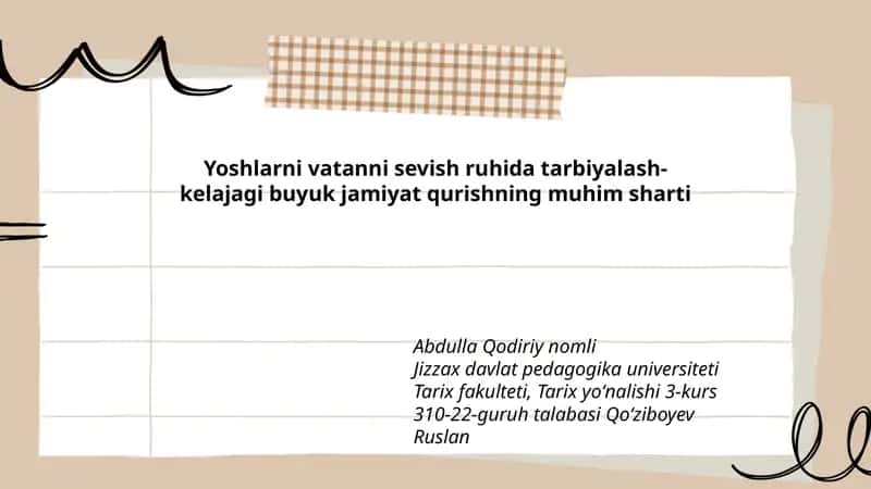 Abdulla Qodiriy nomli 1