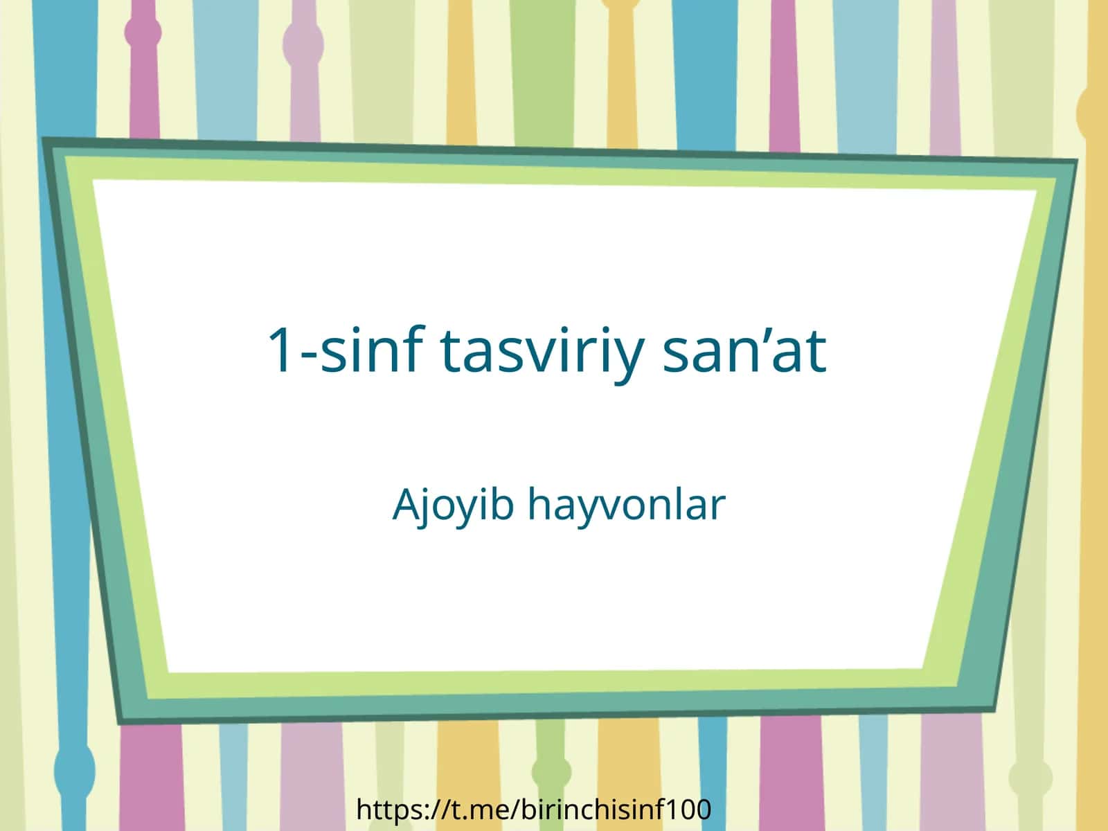 1-sinf tasviriy san’at 1