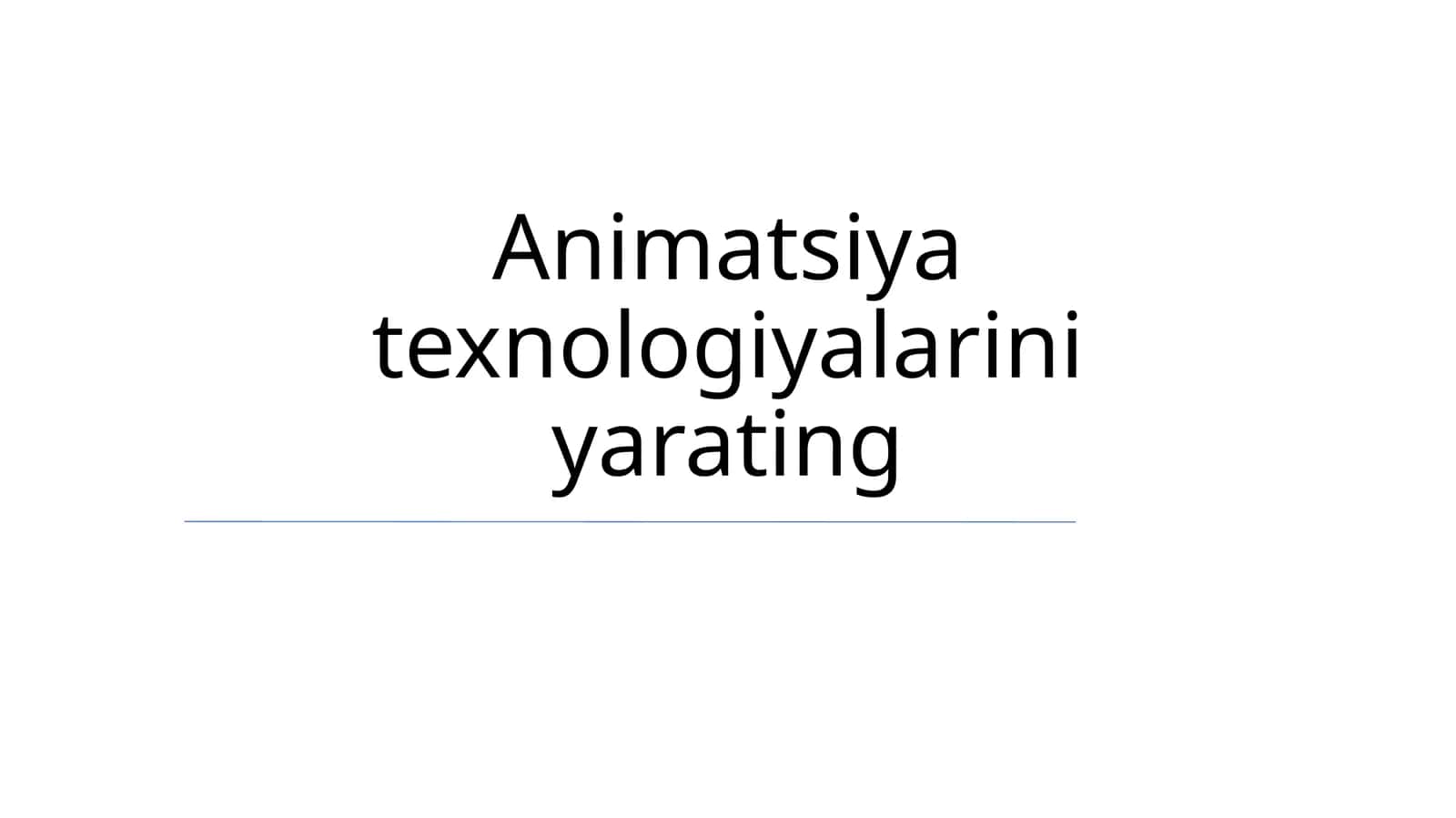 Murakkab renderlash texnologiyalari 1