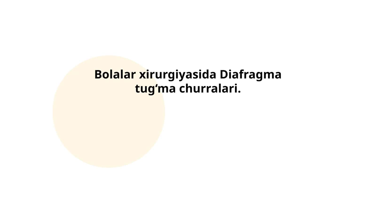 Diafragma tug‘ma churralari 1