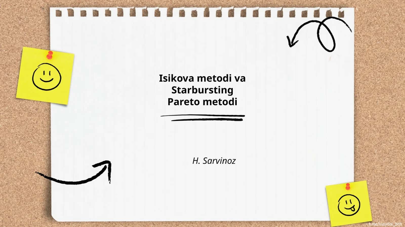 Isikova usuli 1