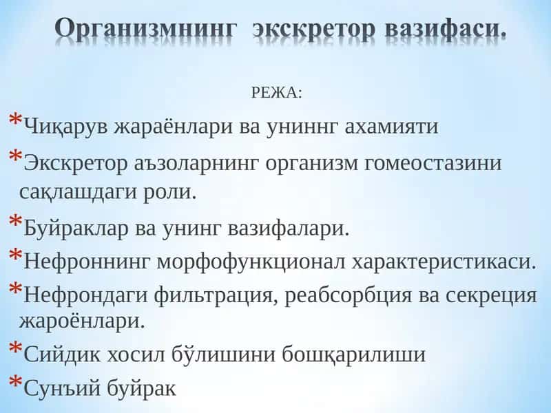 Чиқарув жараёнлари ва униннг ахамияти 1