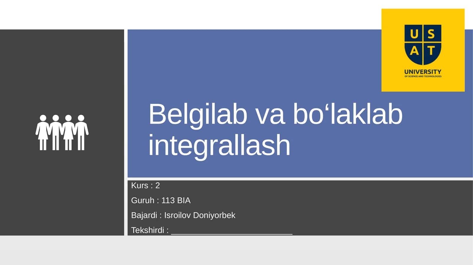 Differensialhisobning asosiy masalalari 1