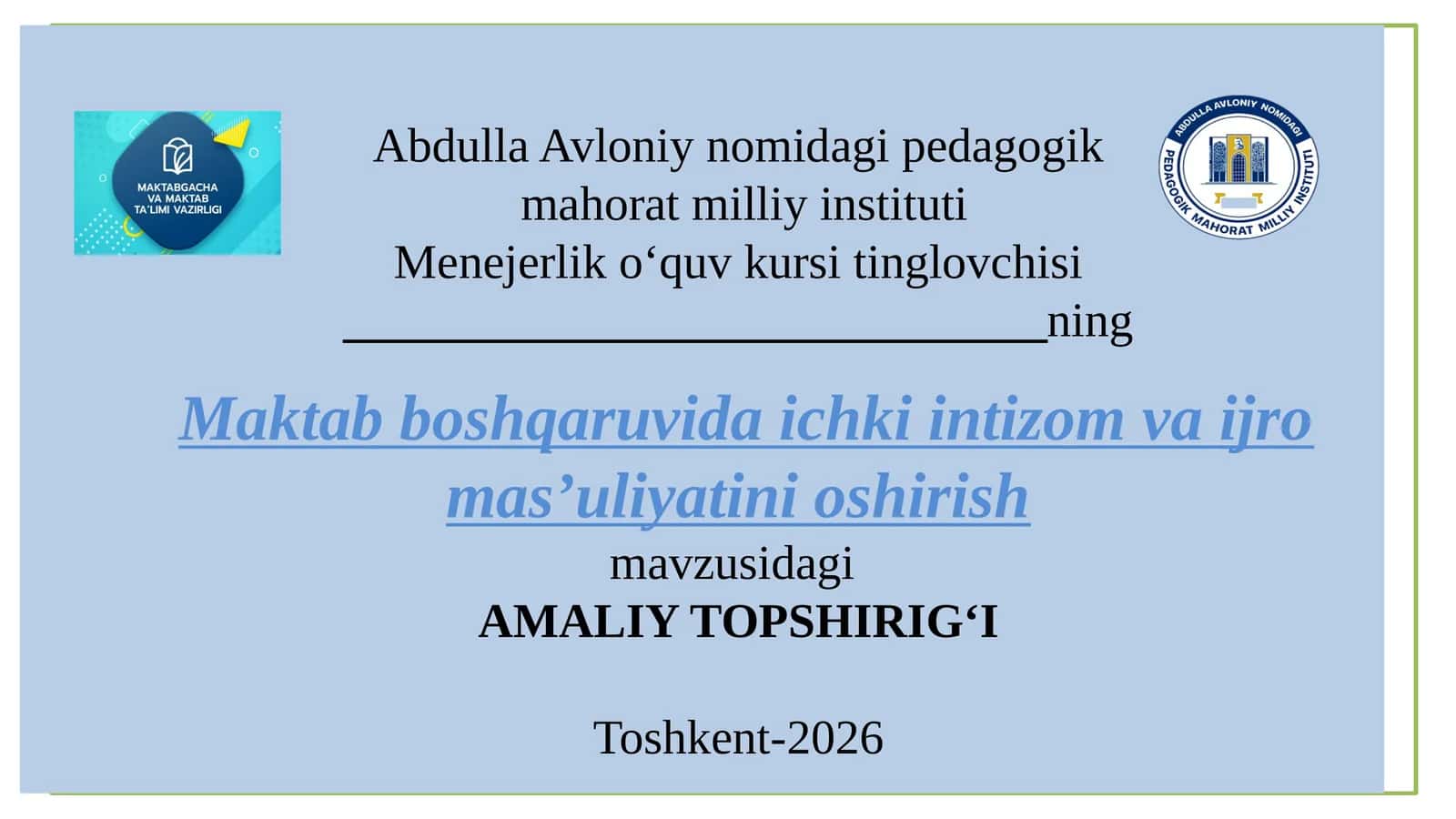 AMALIY TOPSHIRIQI 1