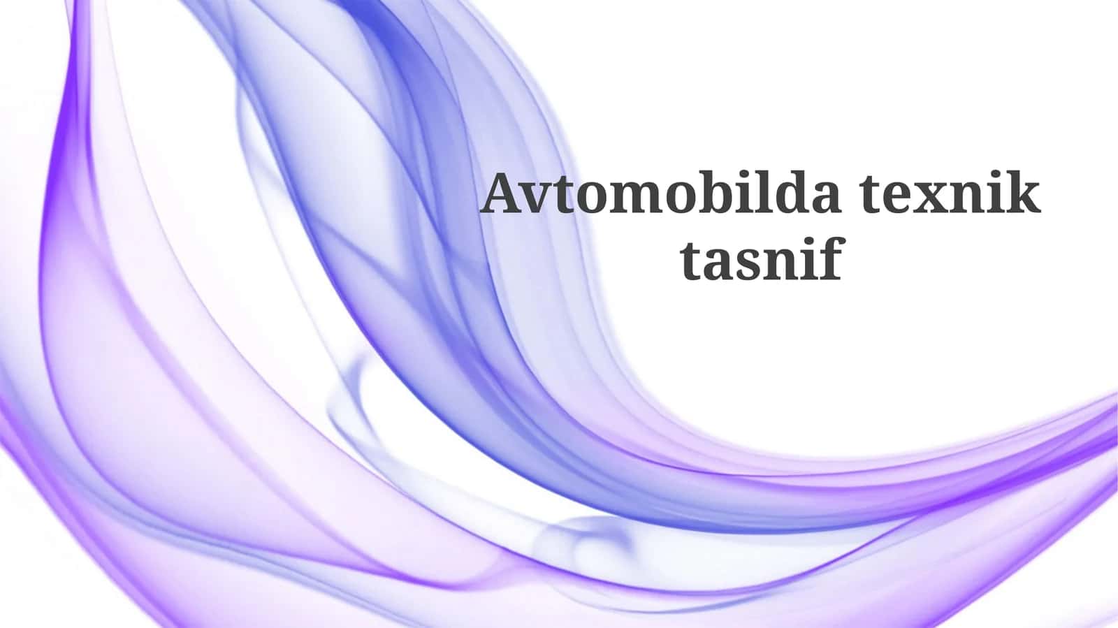 Avtomobildatexniktasnif 1