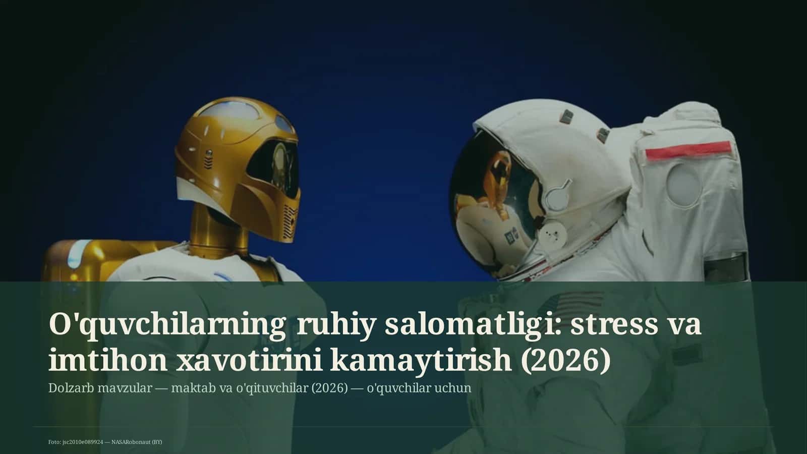 O'quvchilarning ruhiy salomatligi: stress va imtihon xavotirini kamaytirish (2026) 1