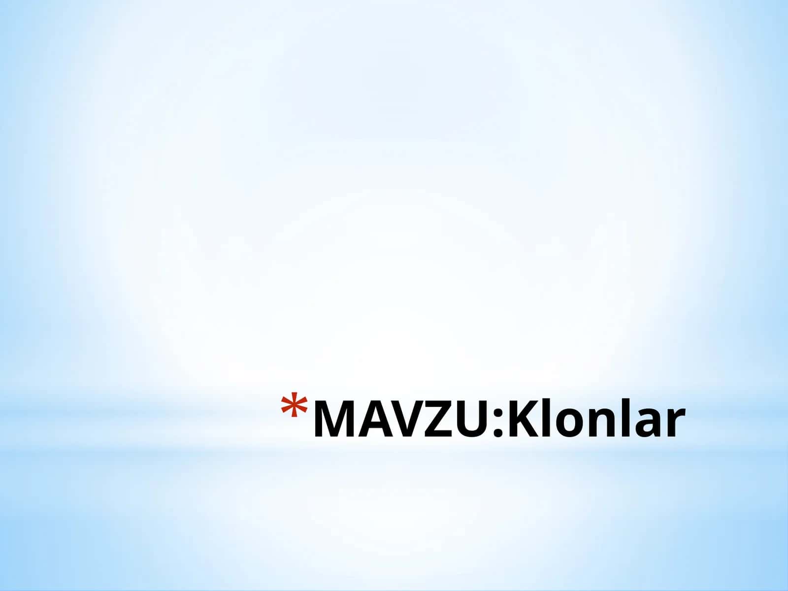 Klonlash 1