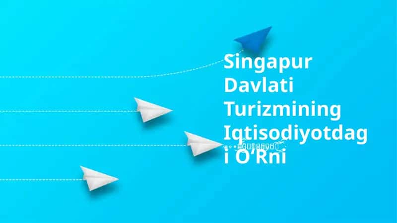 Singapur Davlati Turizmining Iqtisodiyotdagi OʻRni 1