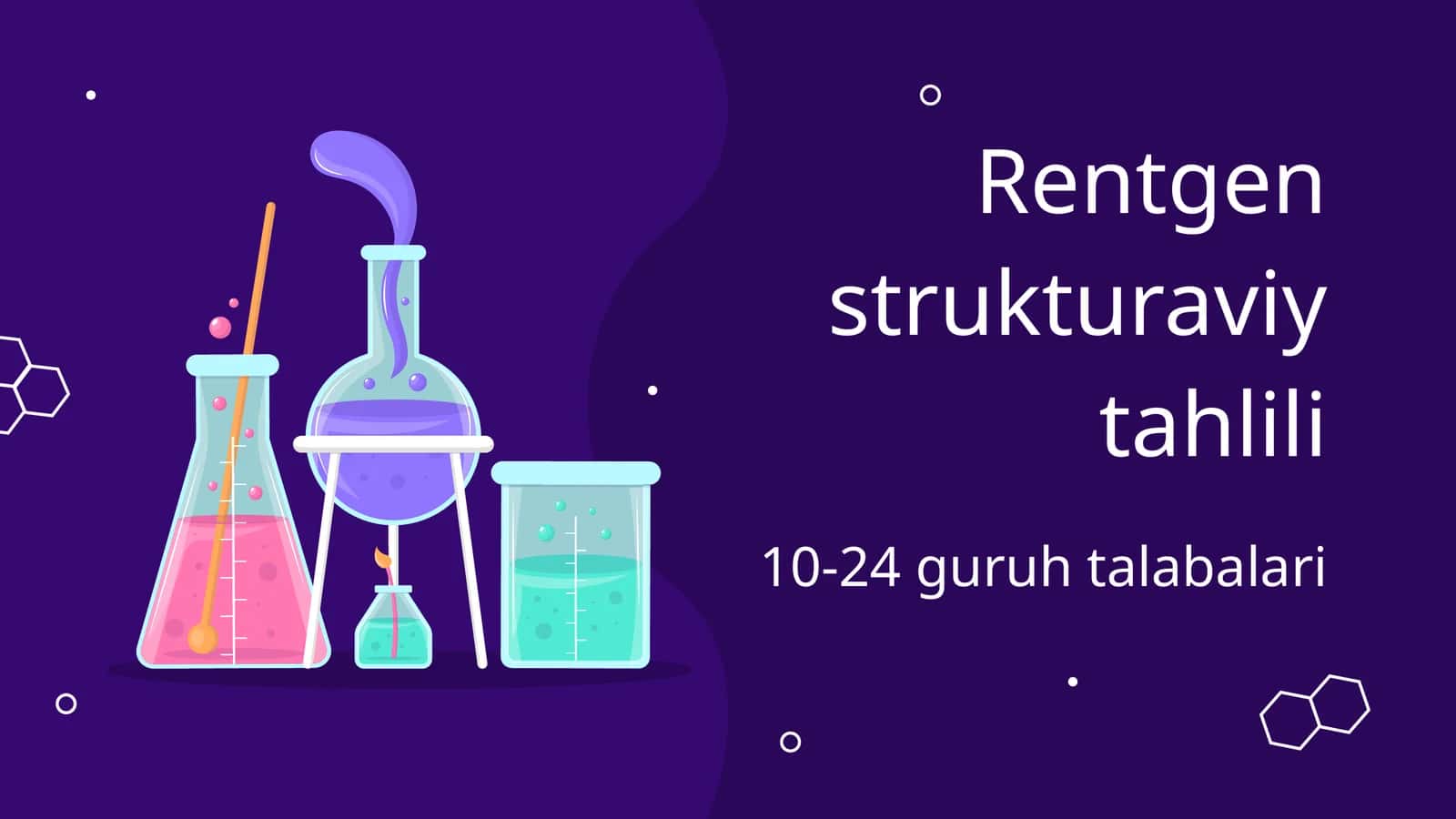Rentgen strukturaviy tahlili 1