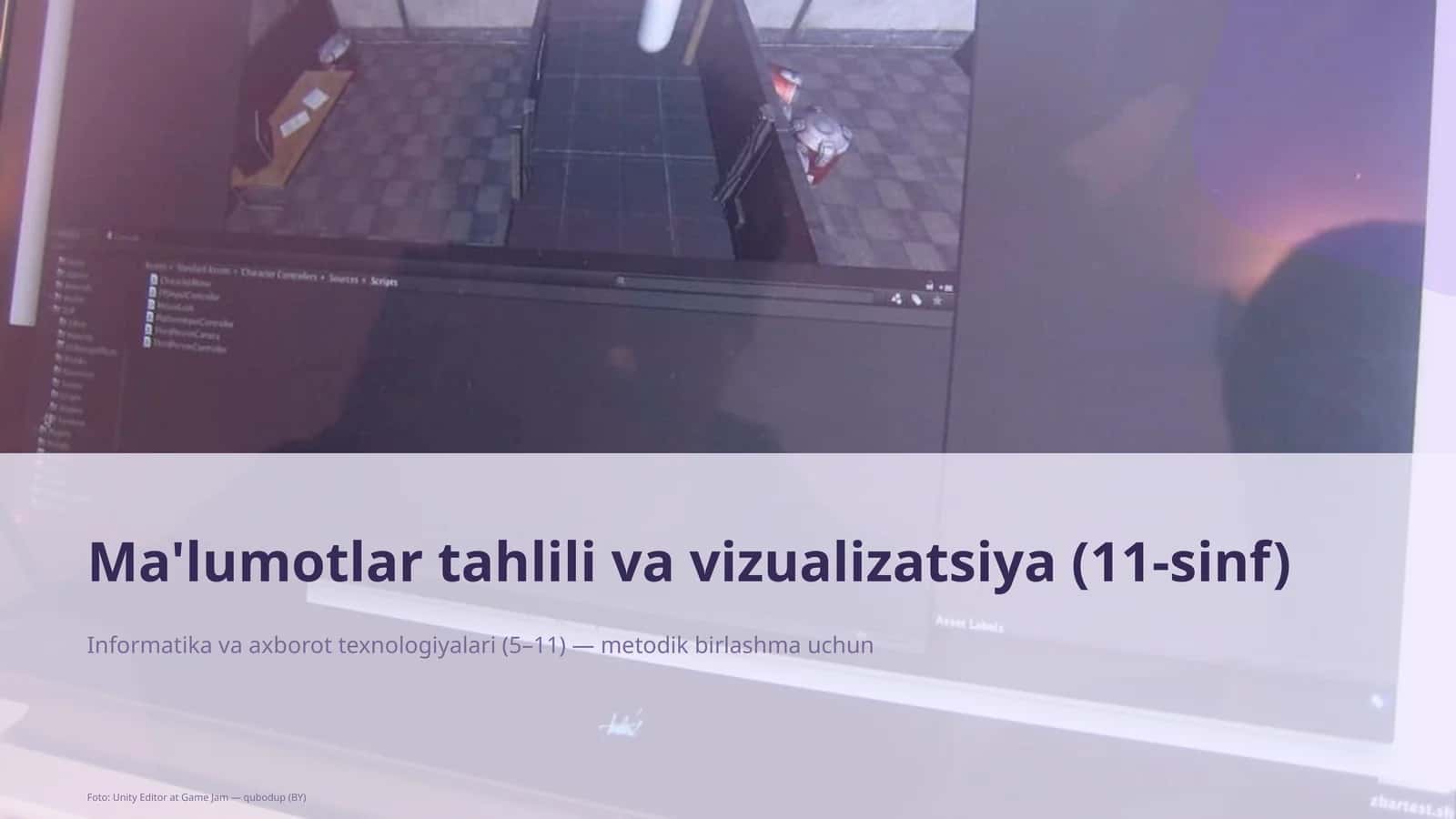 Informatika va axborot texnologiyalari (5–11) — metodik birlashma uchun 1