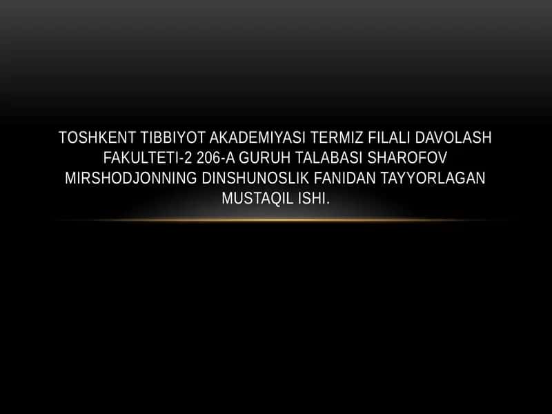 Muxtasar islom tarixi risolasi 1