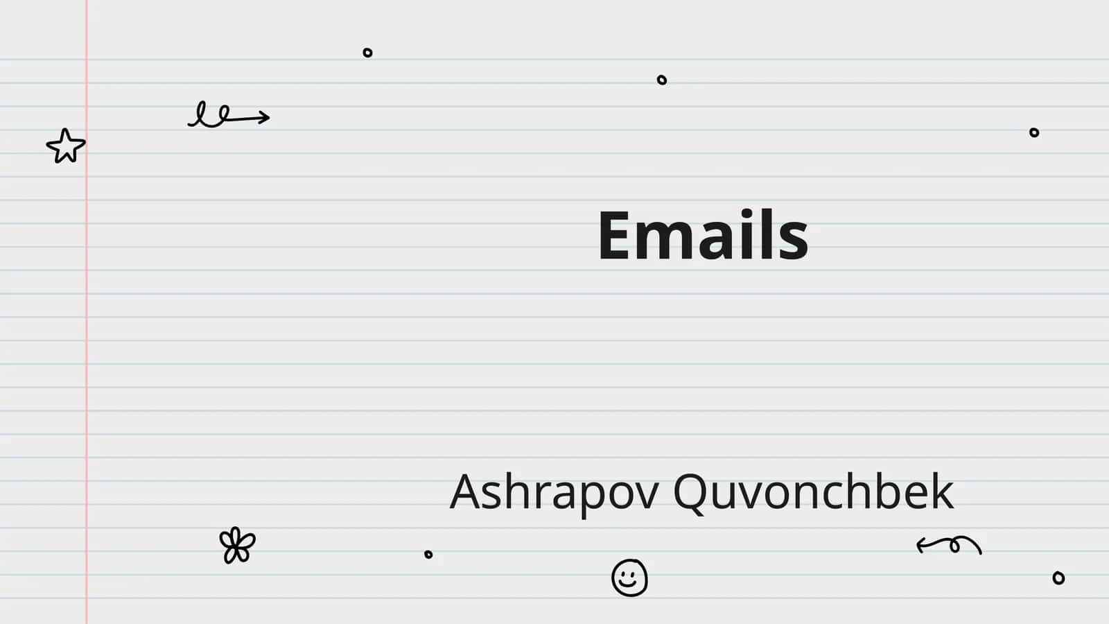 Emails 1