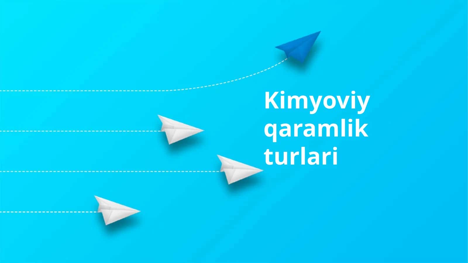 Kimyoviy qaramlik turlari 1