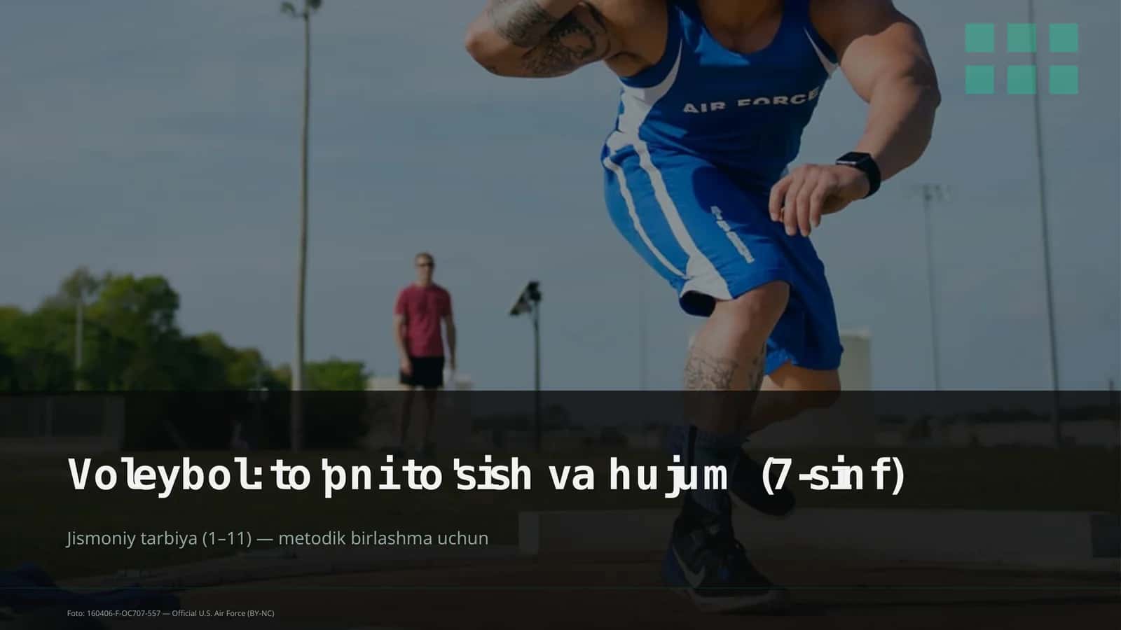 Voleybol: to'pni to'sish va hujum (7-sinf) 1