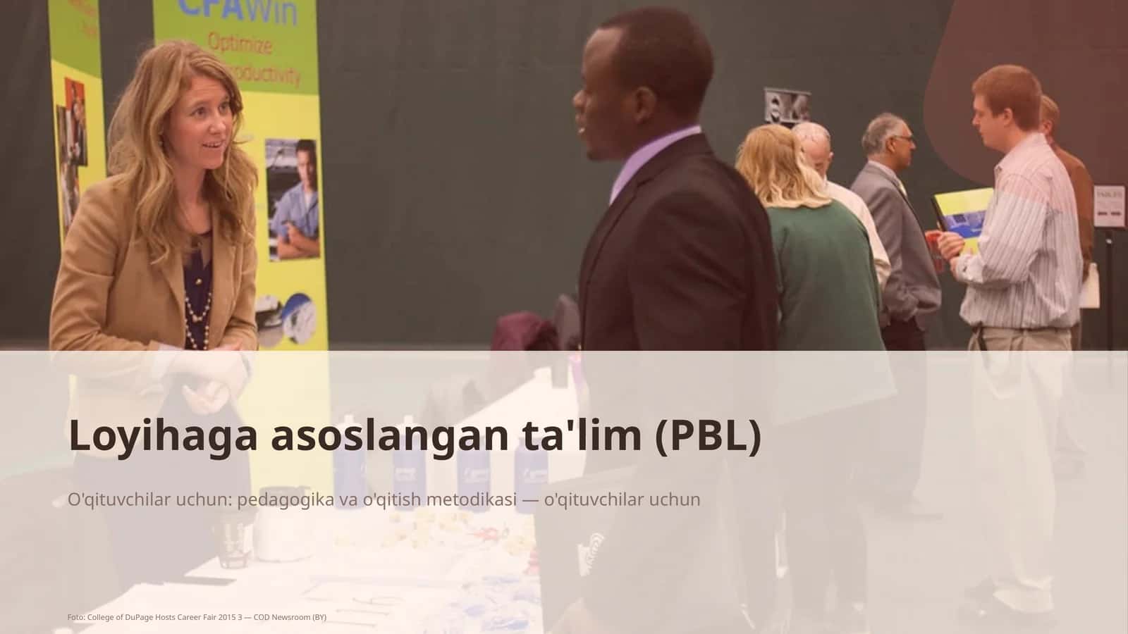 Loyihaga asoslangan ta'lim (PBL) 1