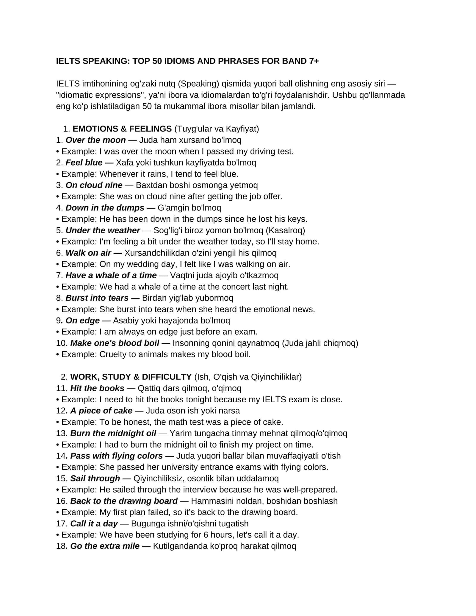 IELTS 1