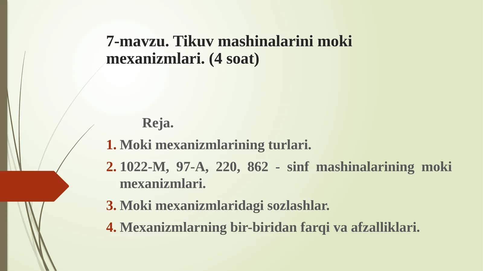 Tikuvmashinalarining mokimexanizmlari 1