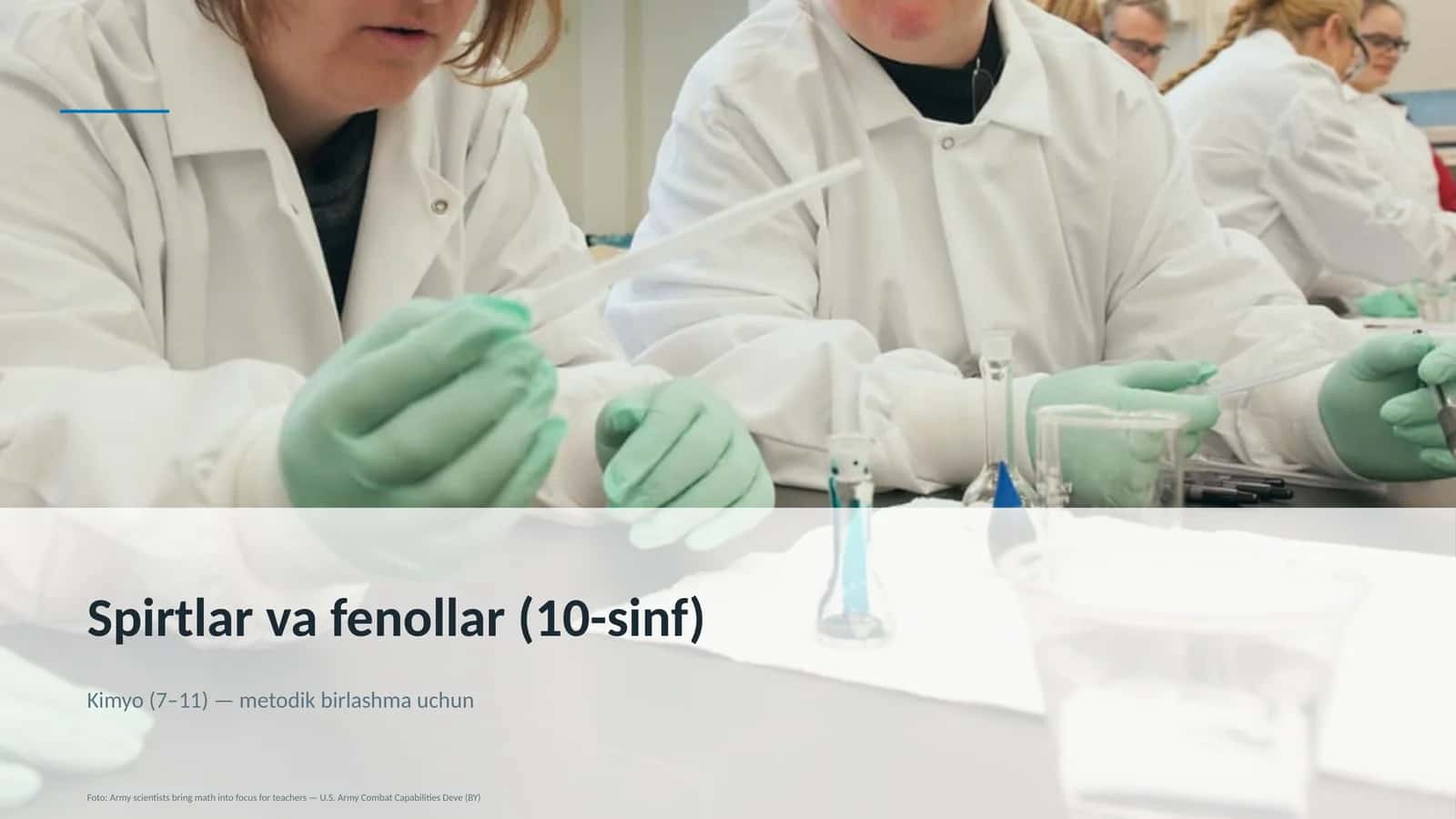 Spirtlar va fenollar (10-sinf) 1