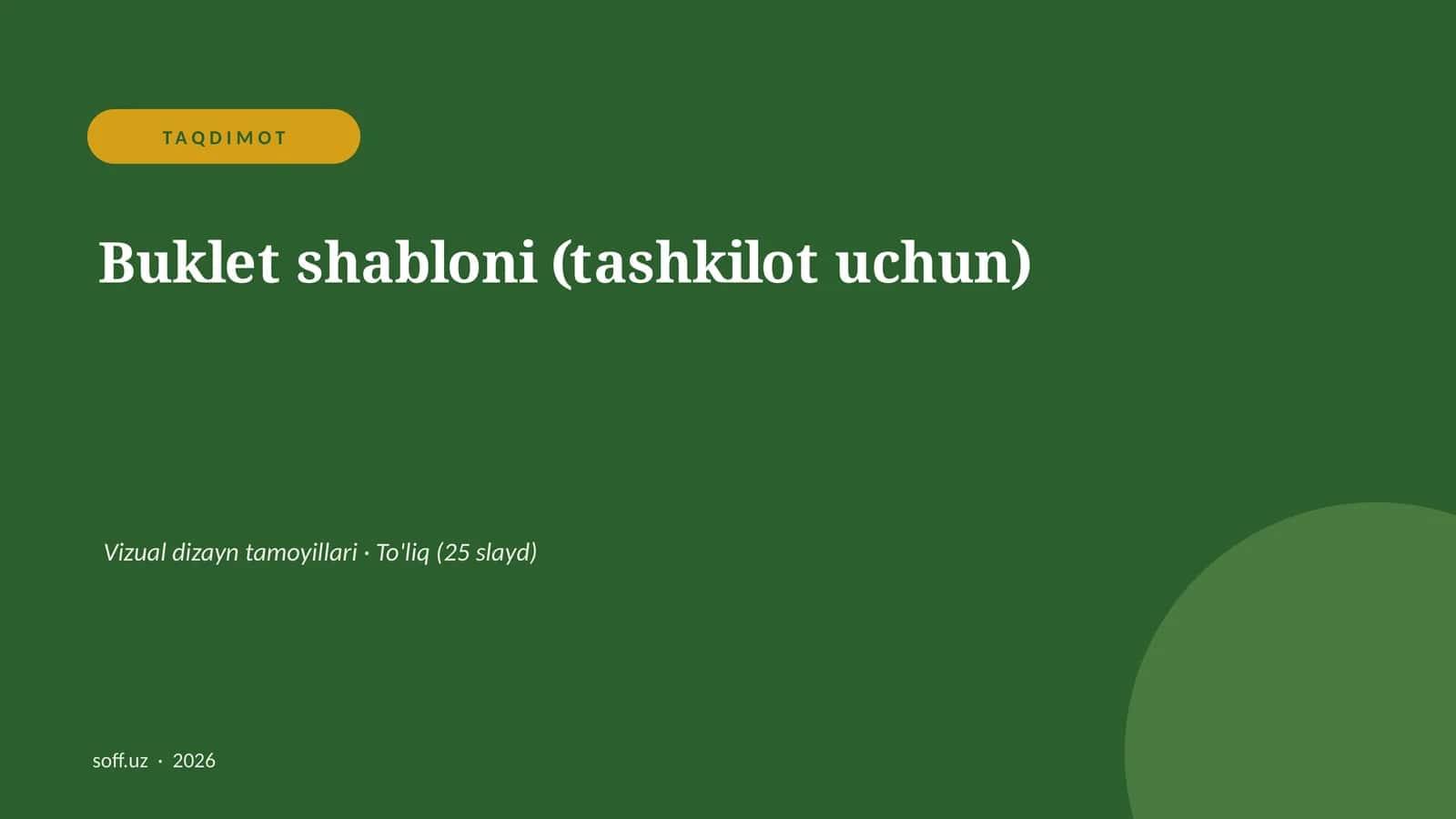 Buklet shabloni (tashkilot uchun) 1