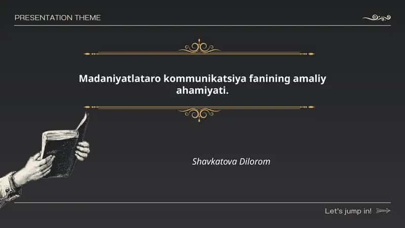 Diplomatiyada madaniyatlararo kommunikatsiyaning amaliy roli 1