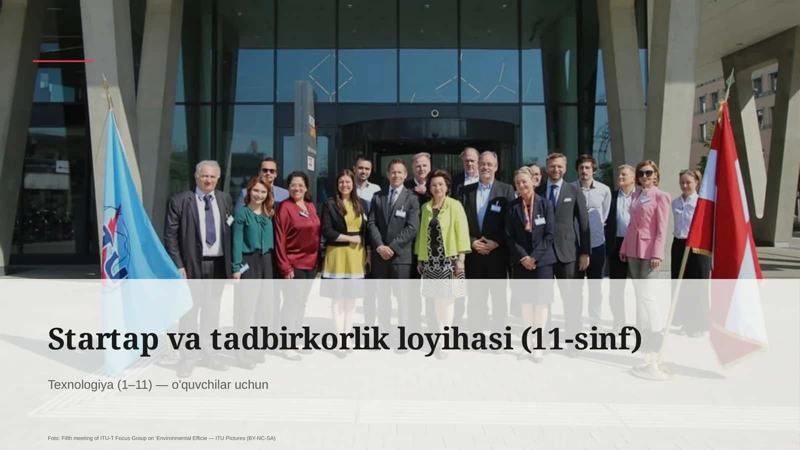Startap va tadbirkorlik loyihasi (11-sinf) 1