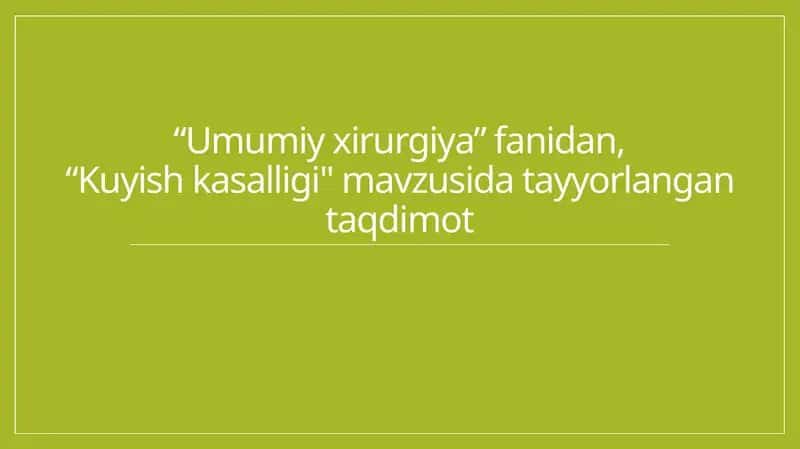 Kuyishkasalligi 1