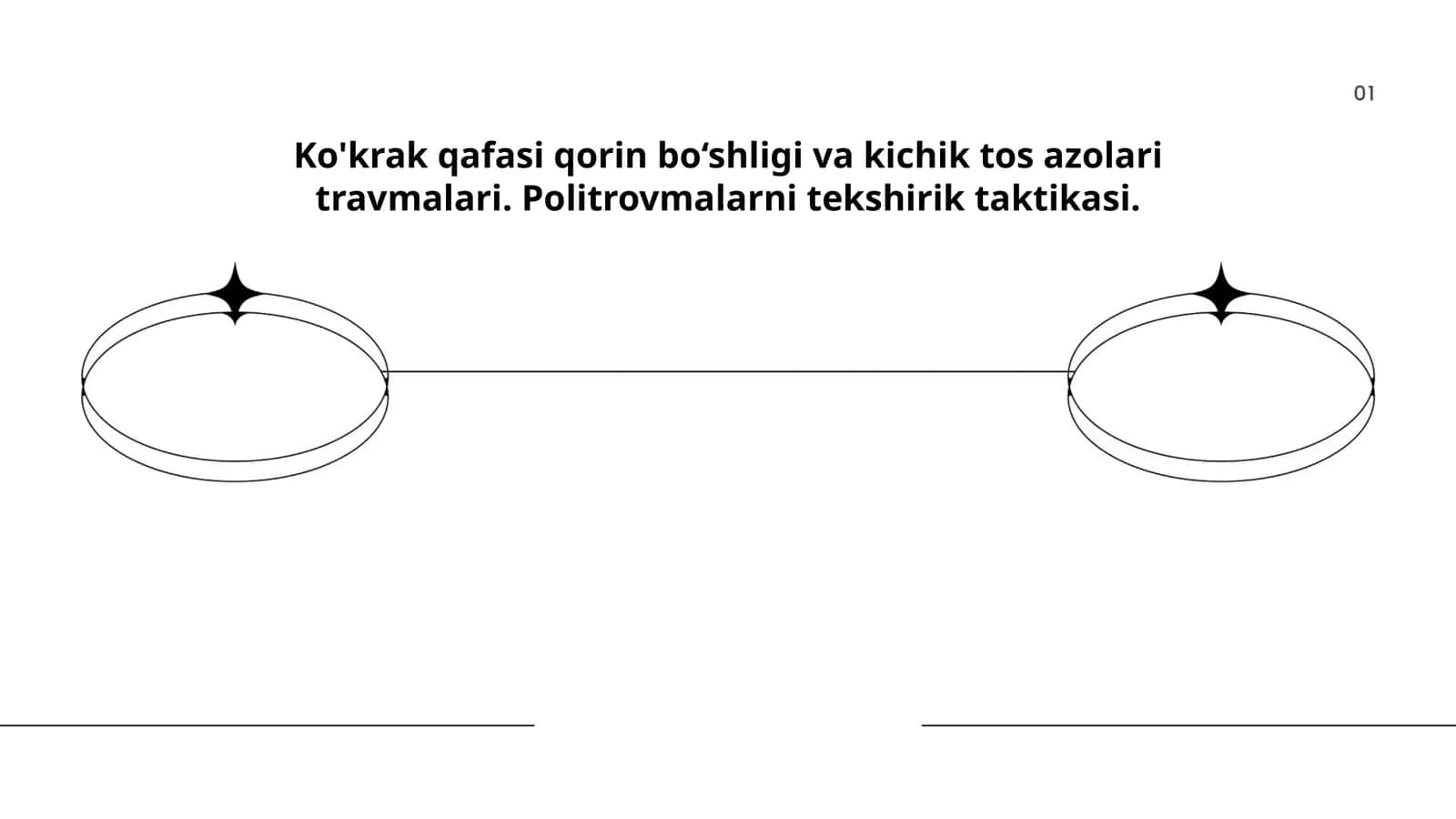 Ko'krak qafasi, qorin bo‘shligi va kichik tos azolari travmalari 1