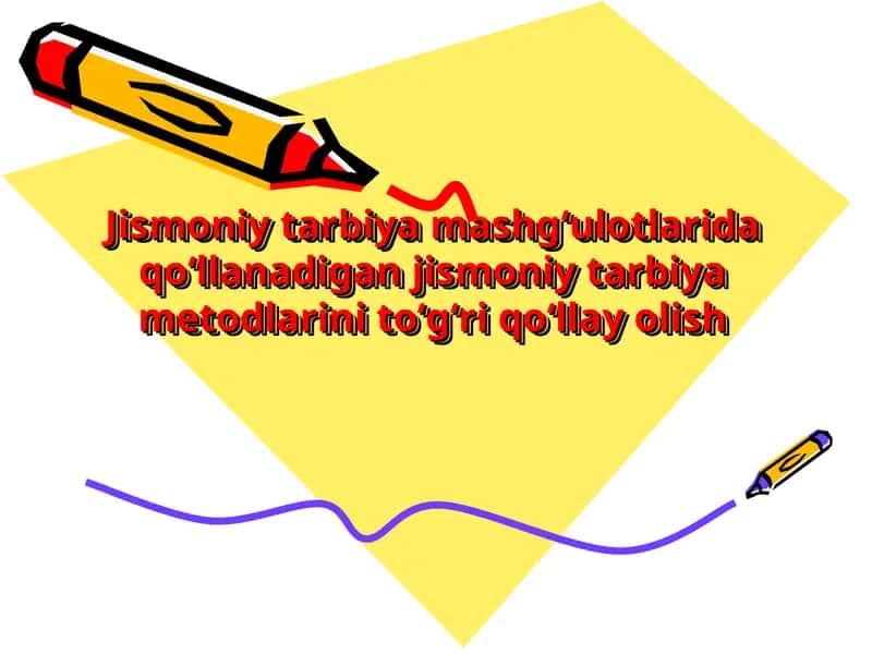 Jismoniy tarbiya amaliy metodlar 1