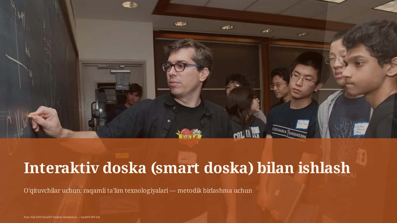 Interaktiv doska (smart doska) bilan ishlash 1