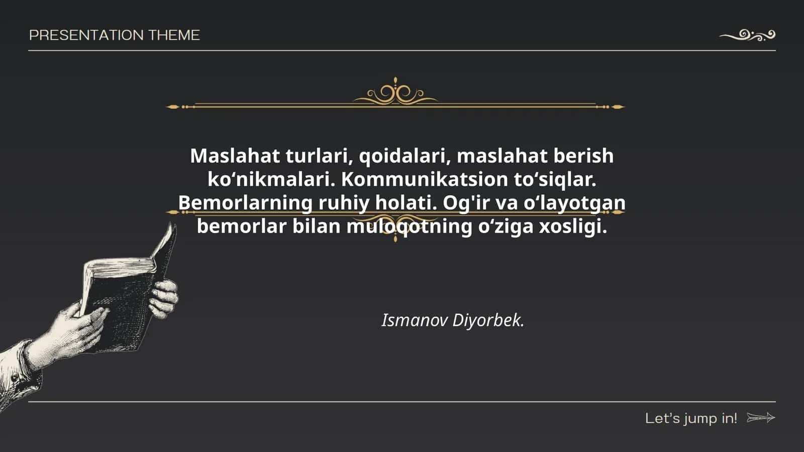 Maslahatlar 1