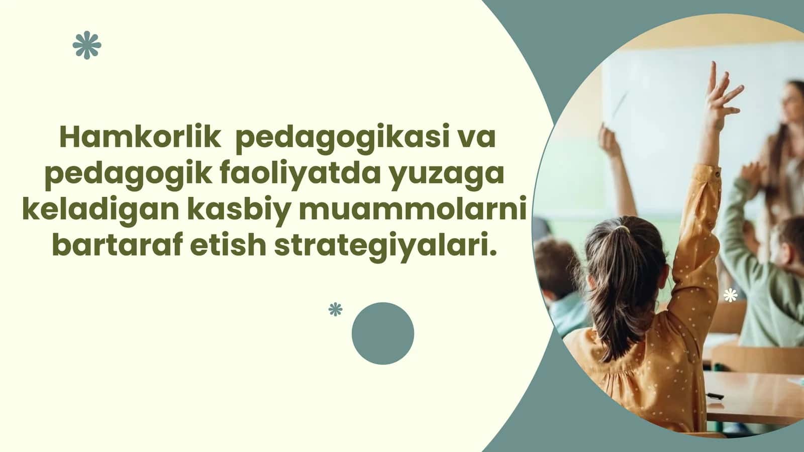 Hamkorlik pedagogikasi 1