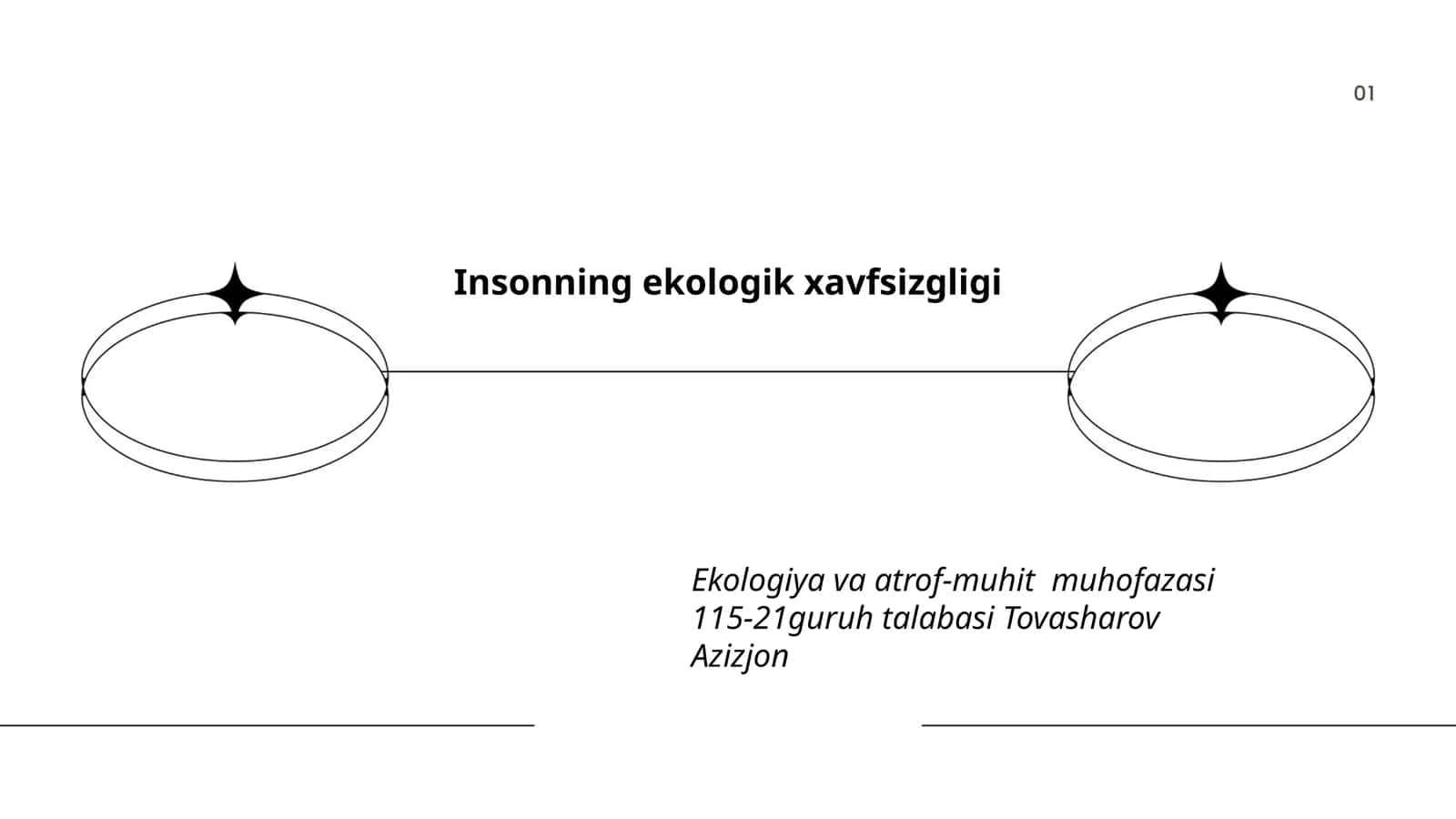 Insonning ekologik xavfsizgligi 1