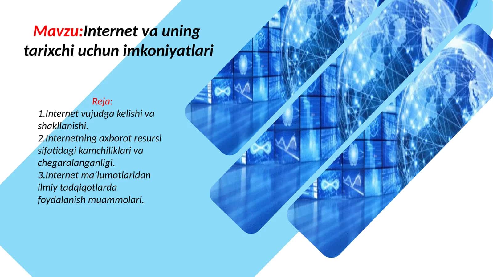 Internet va uning tarixchi uchun imkoniyatlari 1