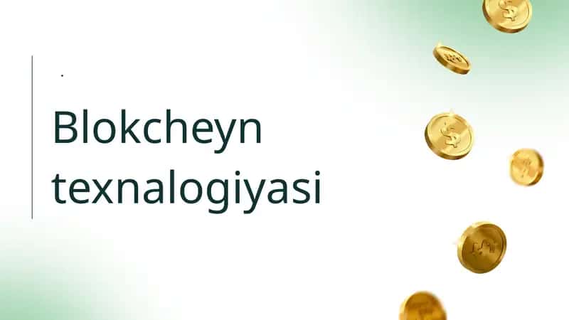 Blokcheyn texnalogiyasi 1