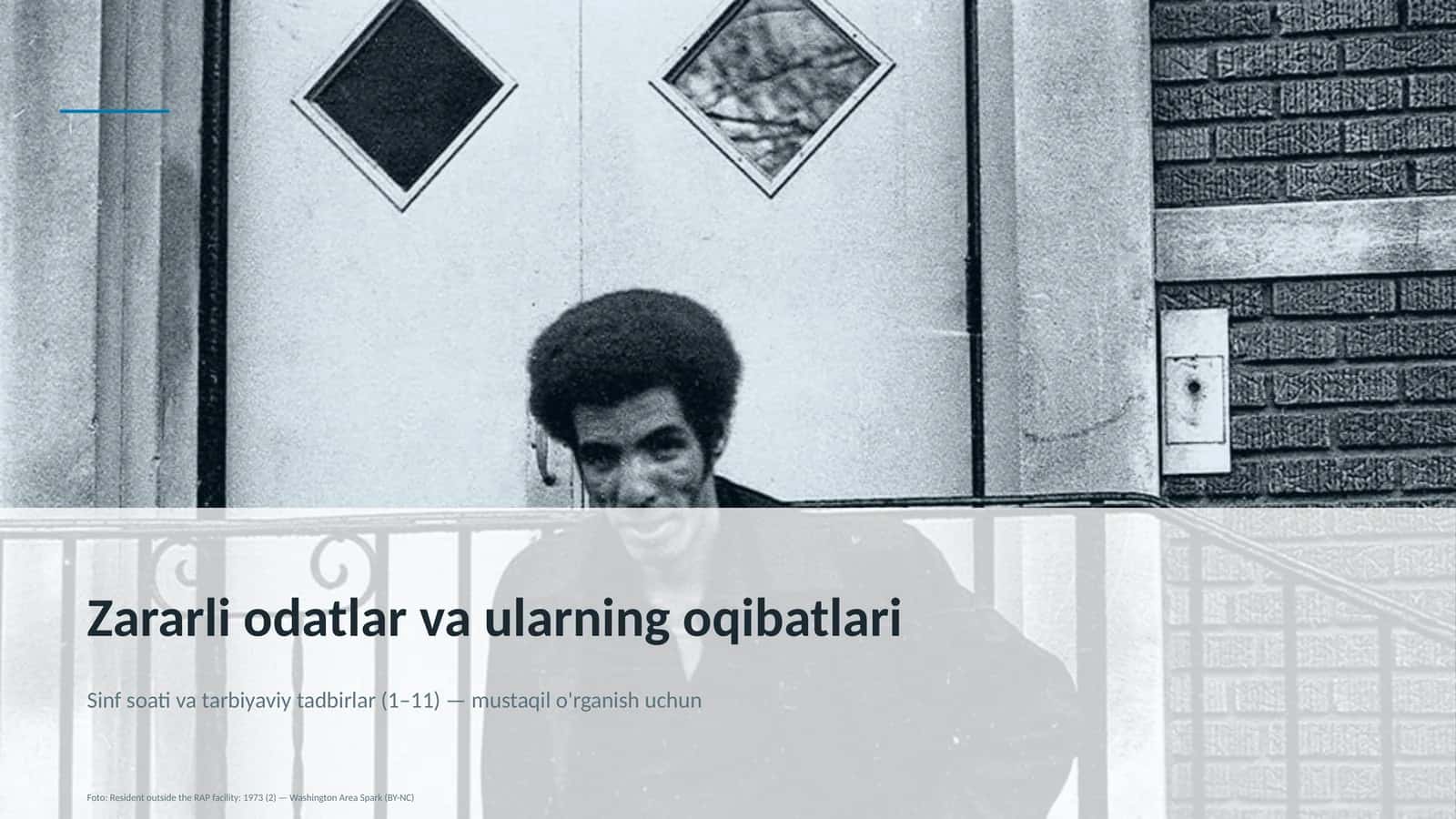 Zararli odatlar va ularning oqibatlari 1