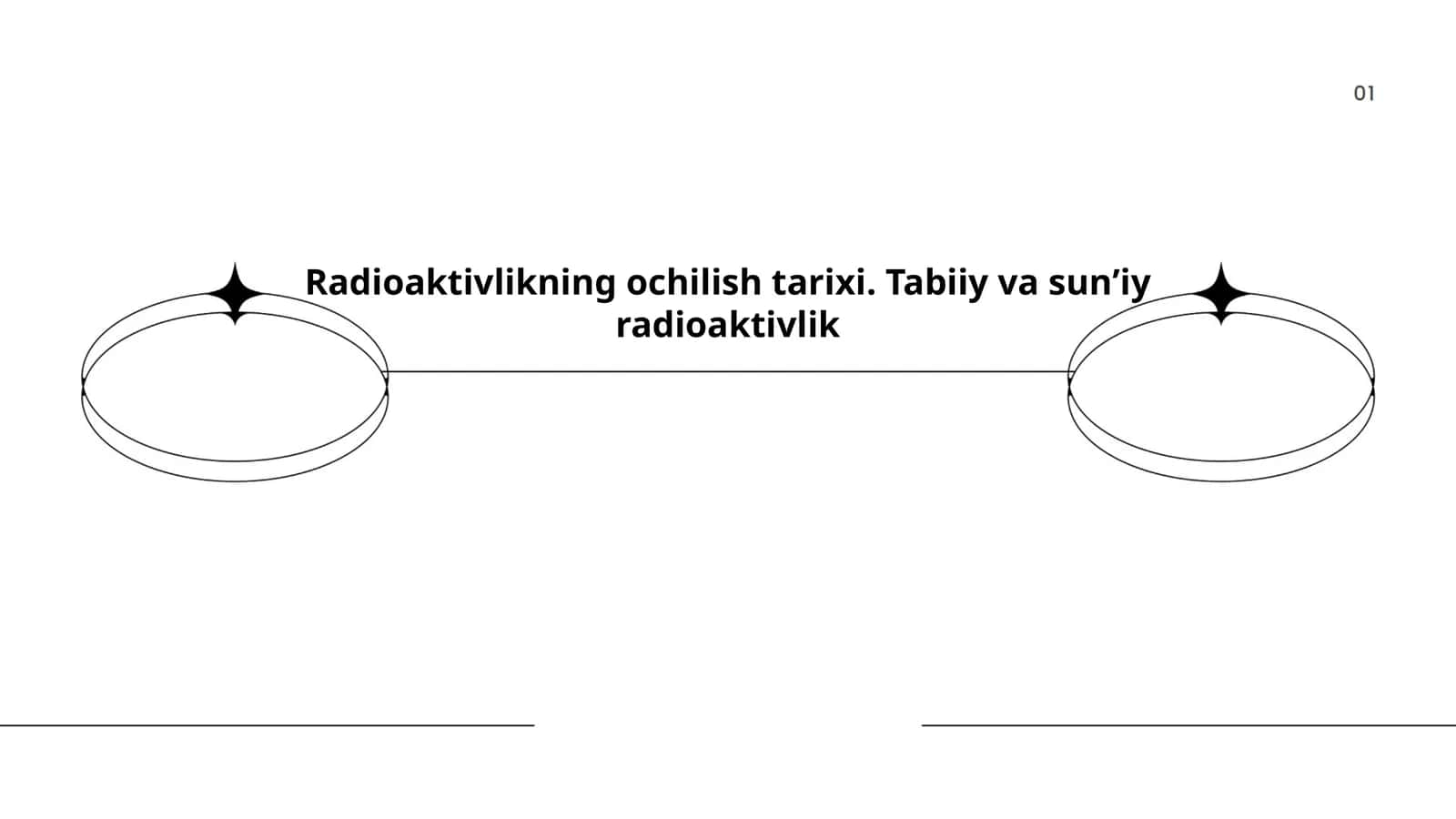 Radioaktivlikning ochilish tarixi. Tabiiy va sunʼiy radioaktivlik 1