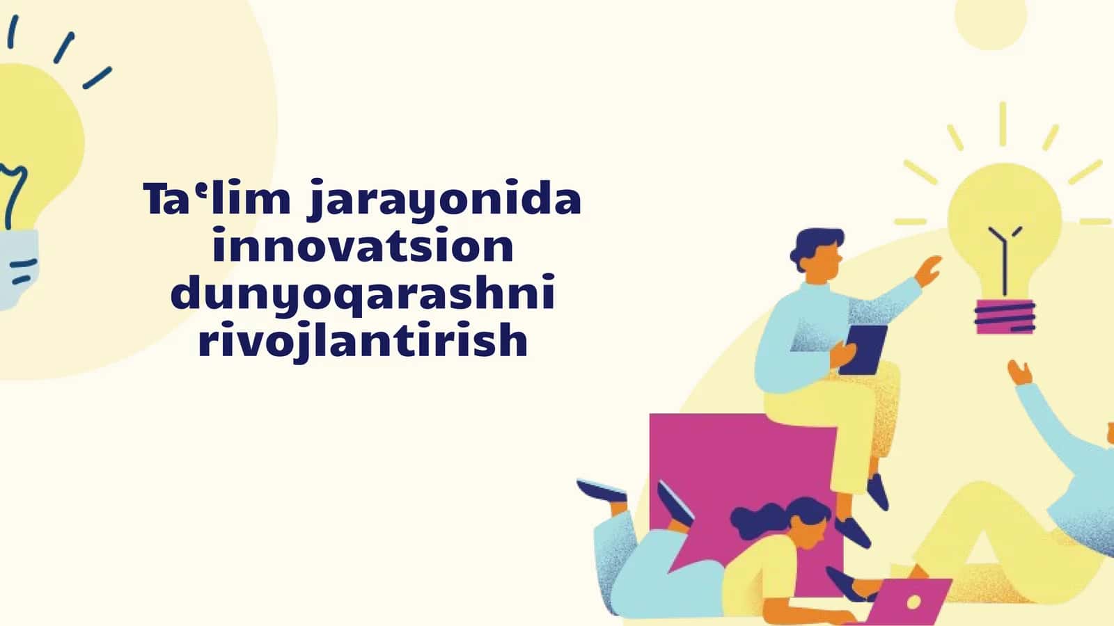 Pedagogik inovatsiya 1