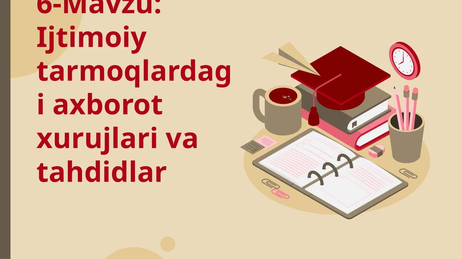 Ijtimoiy  tarmoqlardagi  axborot xurujlari va  tahdidlar 1